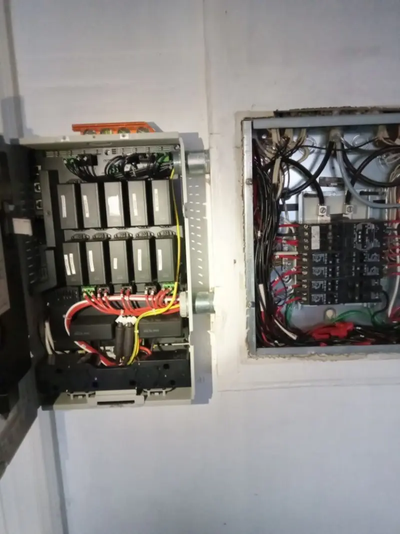 Electrical panel upgrade completed for Indoor Lighting Installation in Gardendale